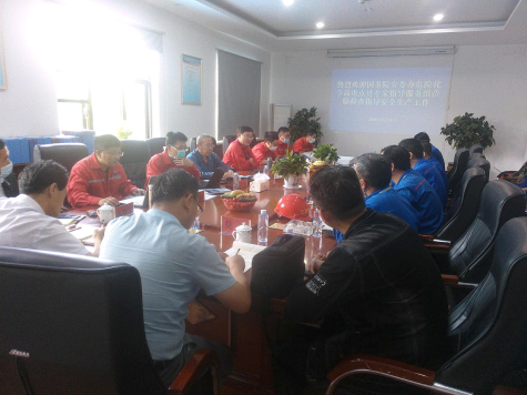 國務(wù)院安委辦危險化學(xué)品重點(diǎn)縣專家組到寧夏華御檢查指導(dǎo)安全生產(chǎn)工作