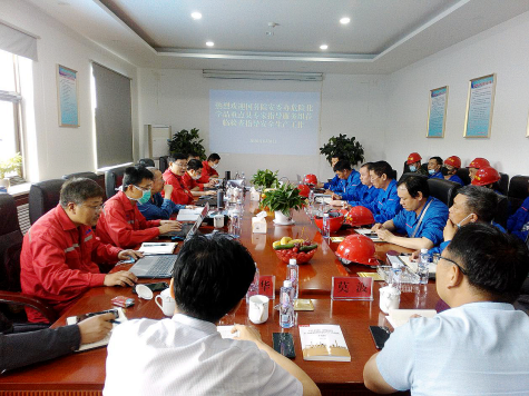 國務(wù)院安委辦危險化學(xué)品重點(diǎn)縣專家組到寧夏華御檢查指導(dǎo)安全生產(chǎn)工作