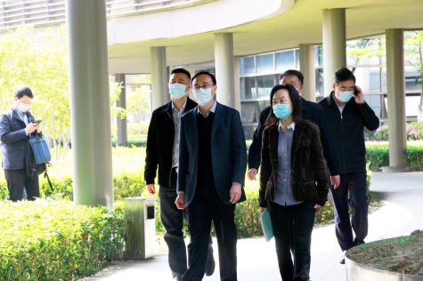 王飏副市長(zhǎng)來蘇化科技園調(diào)研