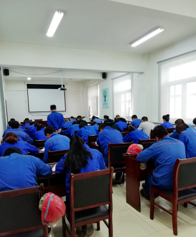 寧夏華御組織開展全員崗位技能知識(shí)考核