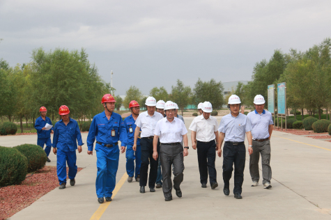 國家應(yīng)急管理部總工程師王浩水一行 到寧夏華御督導(dǎo)安全生產(chǎn)工作