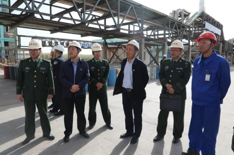 中衛(wèi)市副市長(zhǎng)劉啟峰率隊(duì) 到寧夏華御開(kāi)展消防安全大檢查