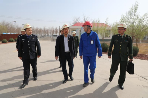 中衛(wèi)市副市長(zhǎng)劉啟峰率隊(duì) 到寧夏華御開(kāi)展消防安全大檢查